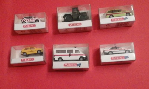 Wiking 6 verschiedene - 1/87,