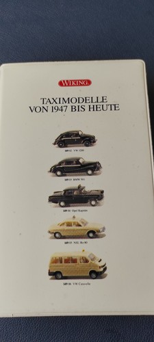 Wiking taximodelle hartbox - wiking, "taximodelle"