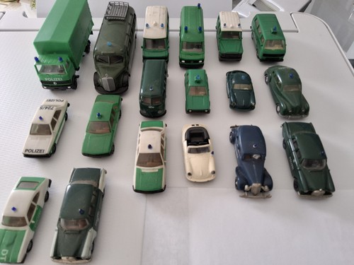 Konvolut automodelle polizei - konvolut, "polizei"